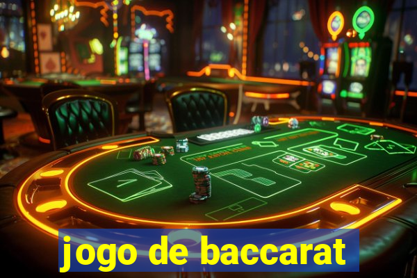 jogo de baccarat