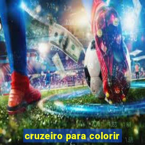 cruzeiro para colorir