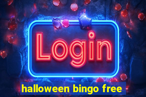 halloween bingo free