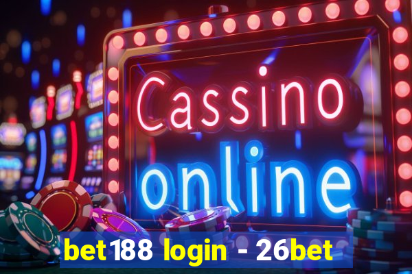 bet188 login - 26bet