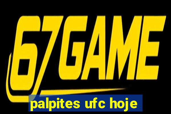 palpites ufc hoje