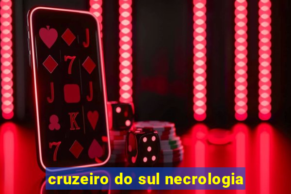 cruzeiro do sul necrologia