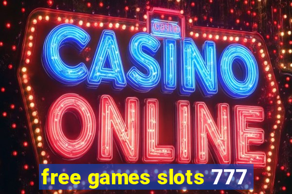 free games slots 777