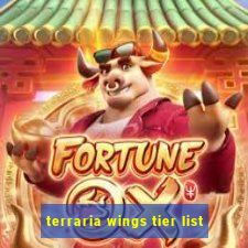 terraria wings tier list