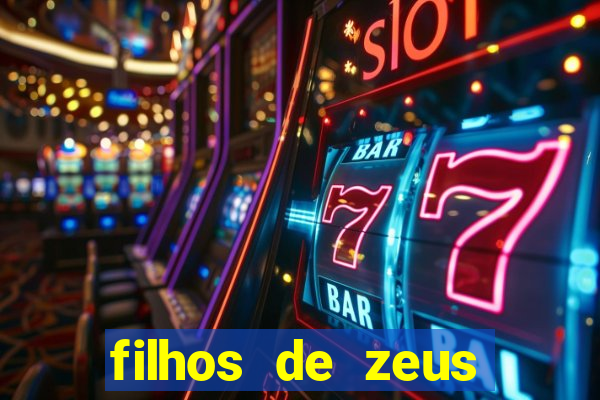 filhos de zeus mitologia grega