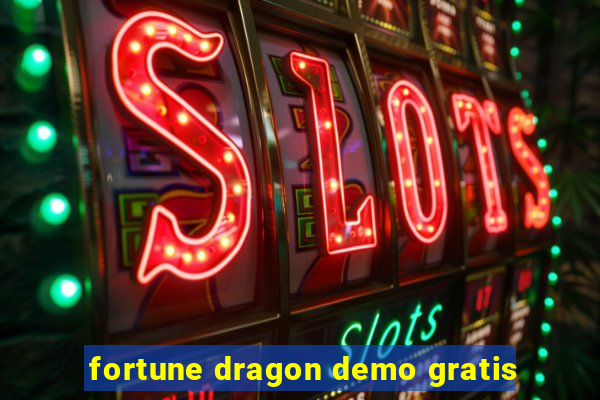 fortune dragon demo gratis