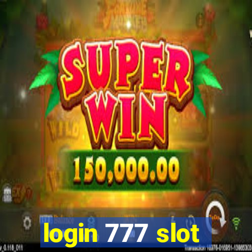 login 777 slot