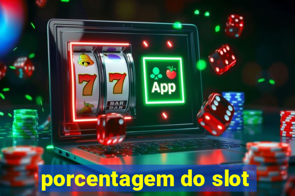 porcentagem do slot