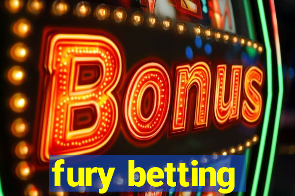 fury betting