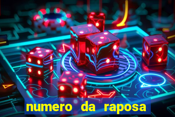 numero da raposa jogo do bicho