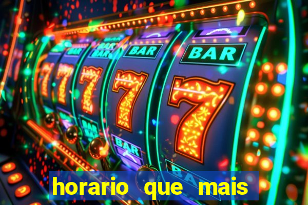 horario que mais paga fortune tiger