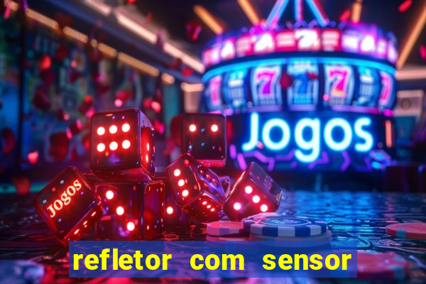 refletor com sensor noturno como instalar