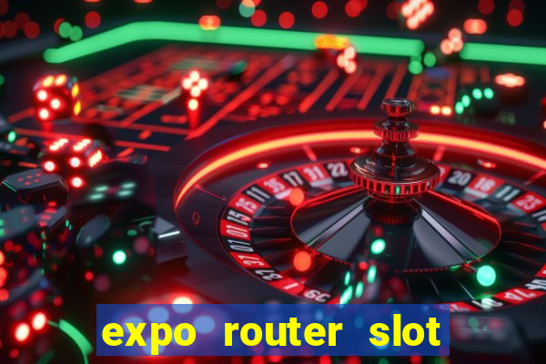 expo router slot vs stack