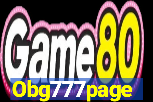 Obg777page