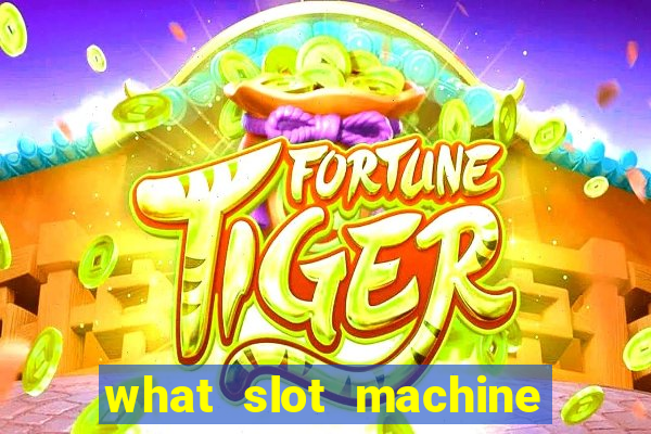 what slot machine has the best odds