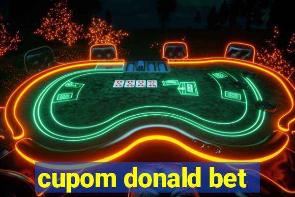 cupom donald bet