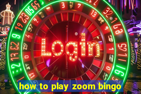 how to play zoom bingo