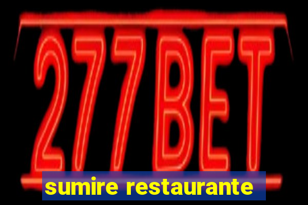 sumire restaurante