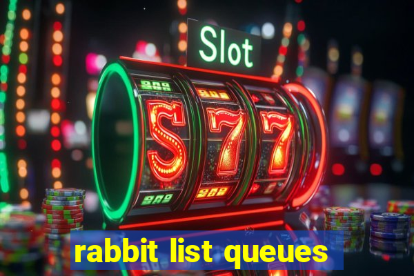 rabbit list queues