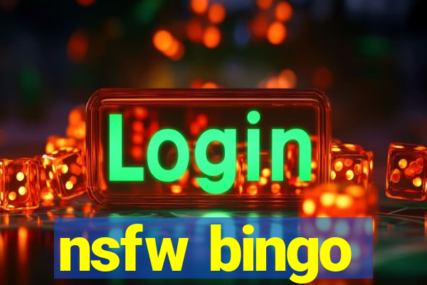 nsfw bingo