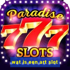 wat is een art slot