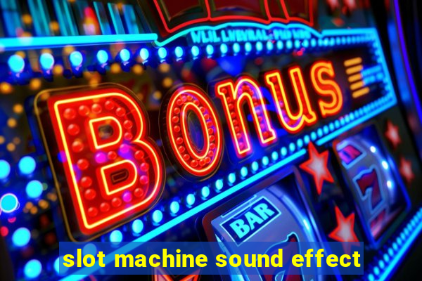 slot machine sound effect