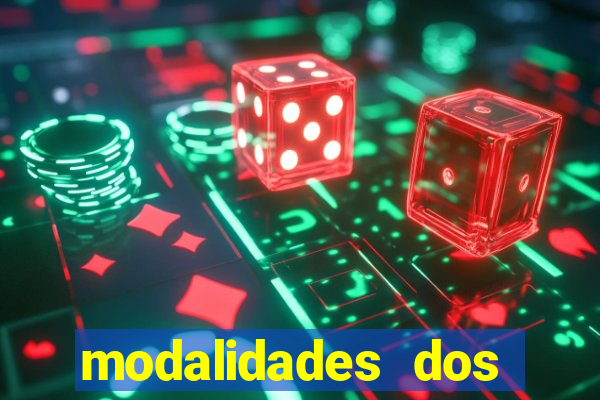 modalidades dos jogos paralímpicos