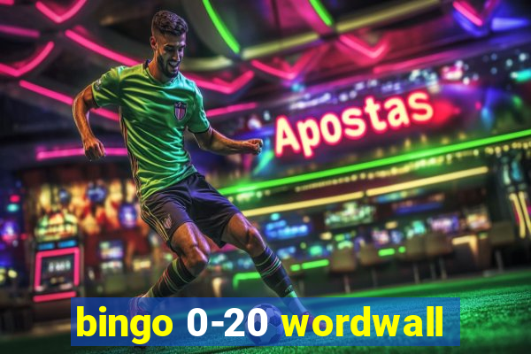 bingo 0-20 wordwall