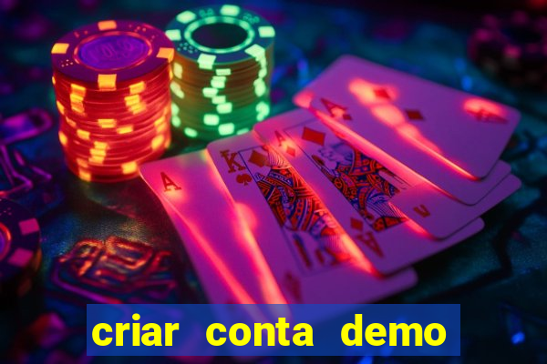 criar conta demo fortune tiger