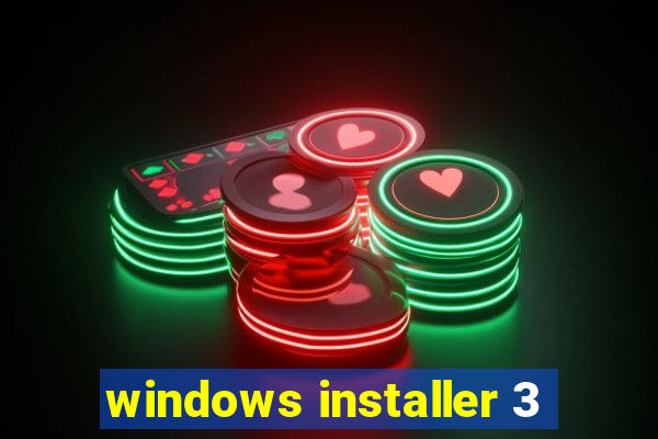 windows installer 3