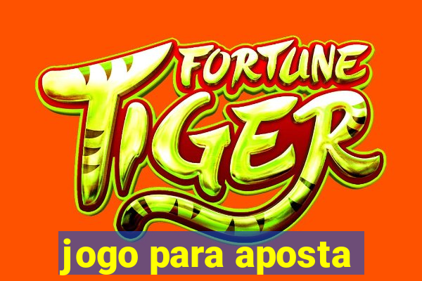 jogo para aposta