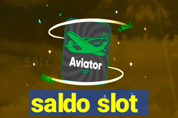 saldo slot