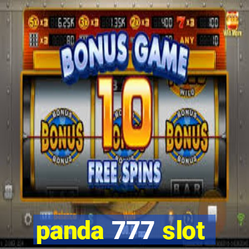 panda 777 slot