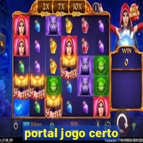 portal jogo certo