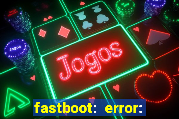 fastboot: error: failed to identify current slot