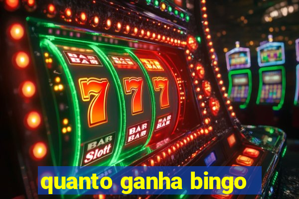 quanto ganha bingo