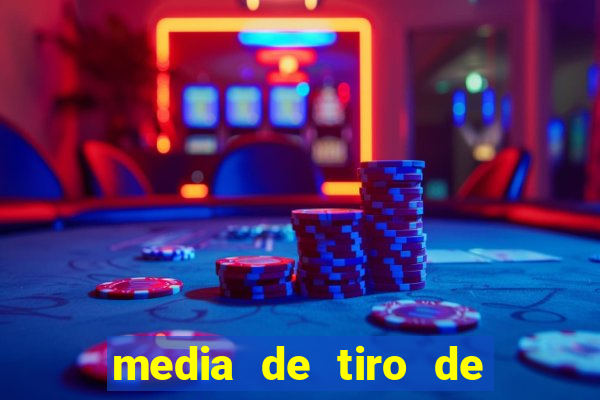 media de tiro de meta por jogo