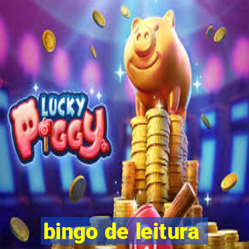 bingo de leitura