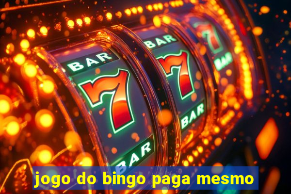 jogo do bingo paga mesmo