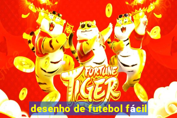 desenho de futebol fácil