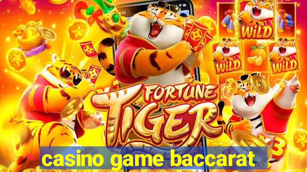 casino game baccarat