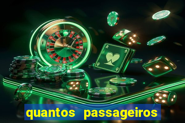 quantos passageiros cabem em um navio de cruzeiro