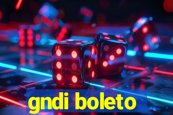 gndi boleto