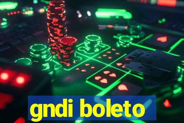 gndi boleto