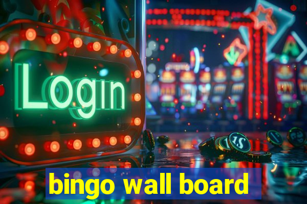 bingo wall board