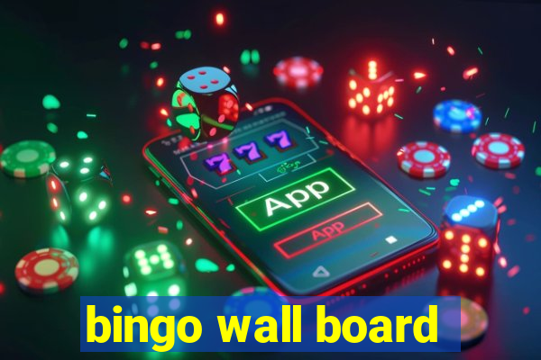 bingo wall board