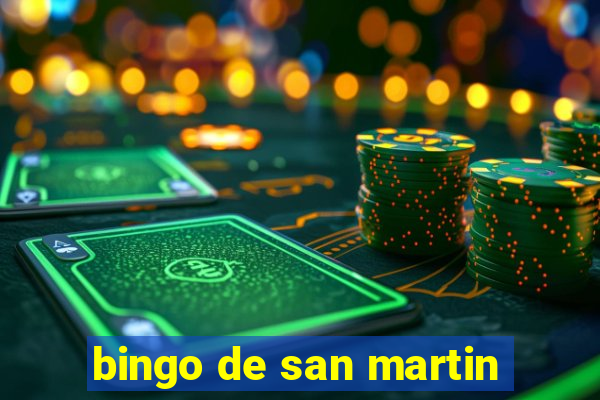 bingo de san martin