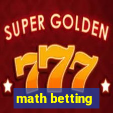 math betting