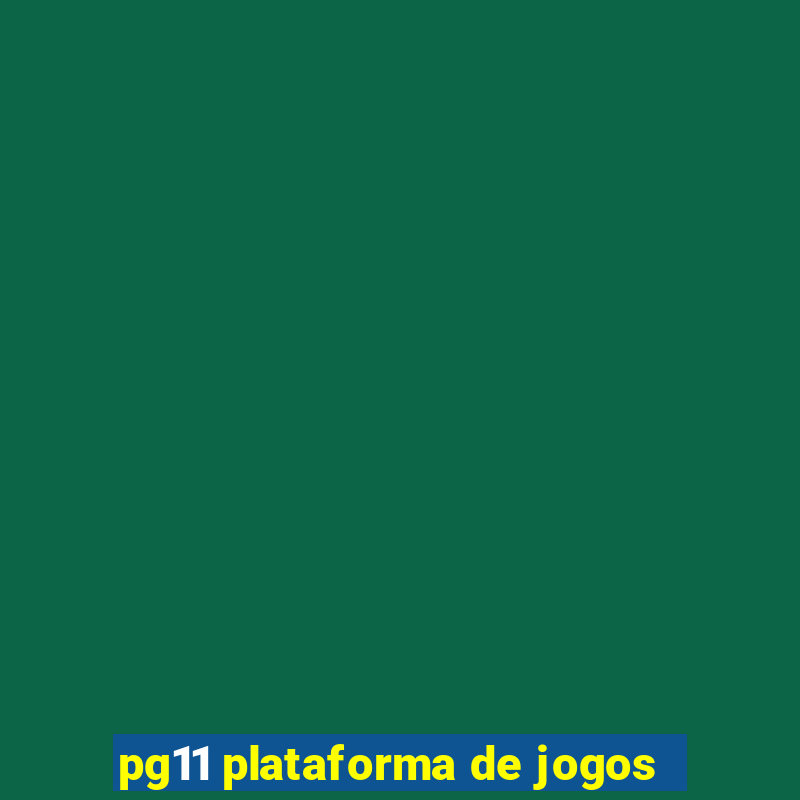 pg11 plataforma de jogos