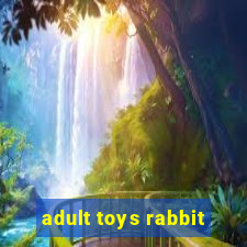 adult toys rabbit